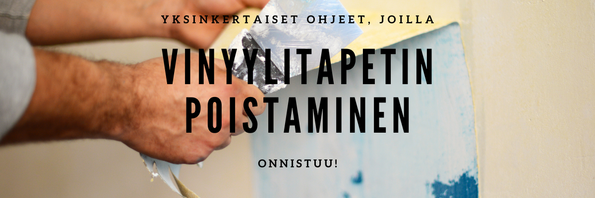 vinyylitapetin poisto